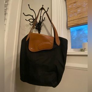 Ralph Lauren RLL Polo Leather and Nylon bag Satchel